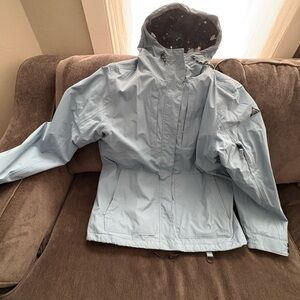 Light Blue Hooded winter jacket by Aperture